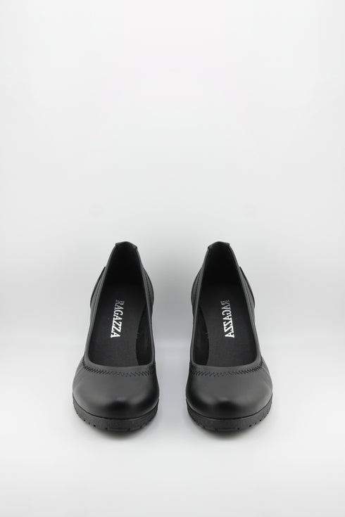 Ragazza Wedge Heel Slip-On Loafers
